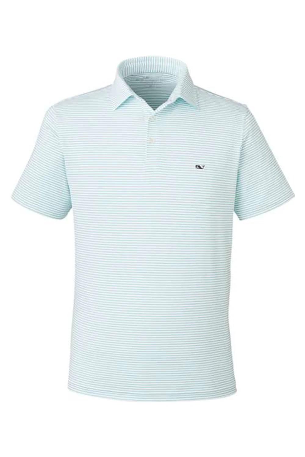 Vineyard Vines Bradley Stripe Sankaty Polo