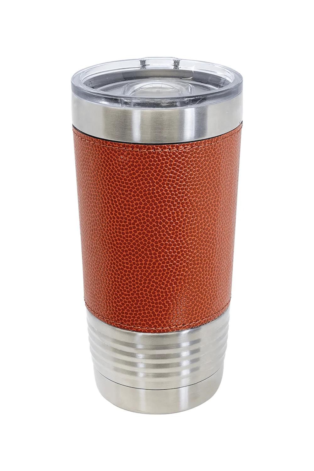 20 oz. Basketball Tumbler with Slider Lid
