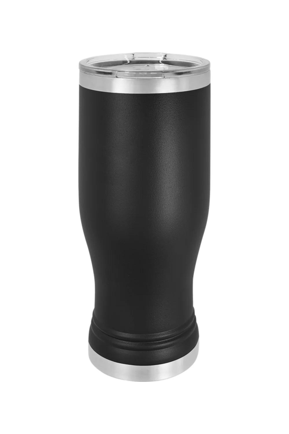 20oz Stainless Steel Pilsner w/Clear Lid