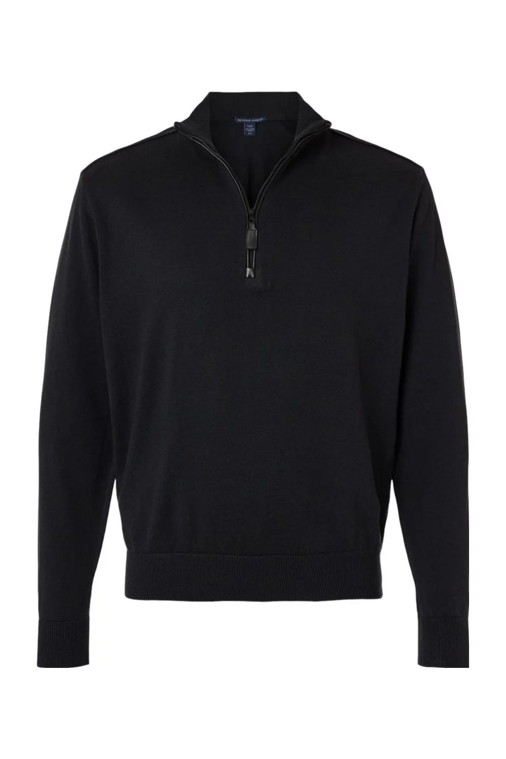 Devon & Jones Men's New Classics Quarter-Zip Sweater