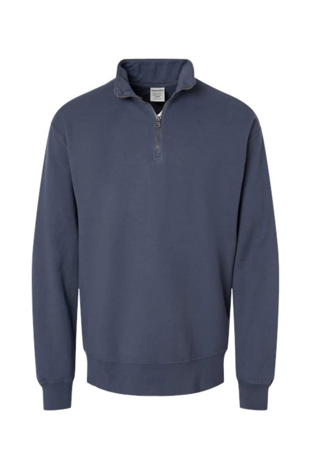 ComfortWash by Hanes Garment-Dyed Quarter-Zip Sweatshirt