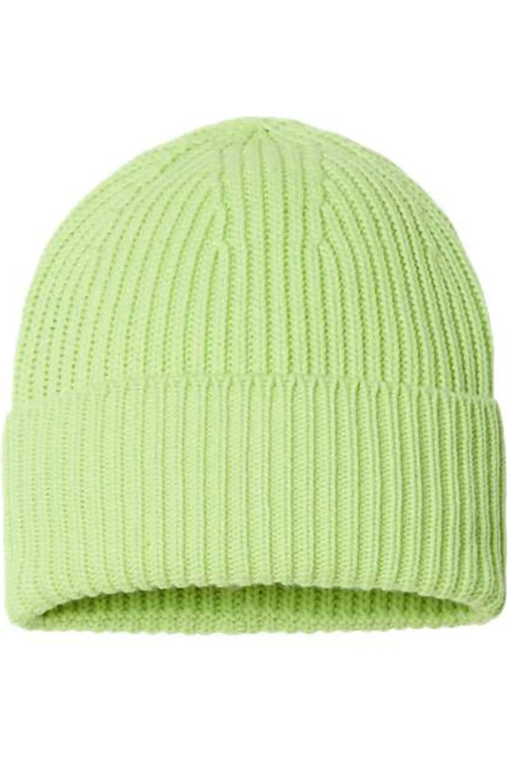 Atlantis Headwear Sustainable Chunky Rib Cuffed Beanie