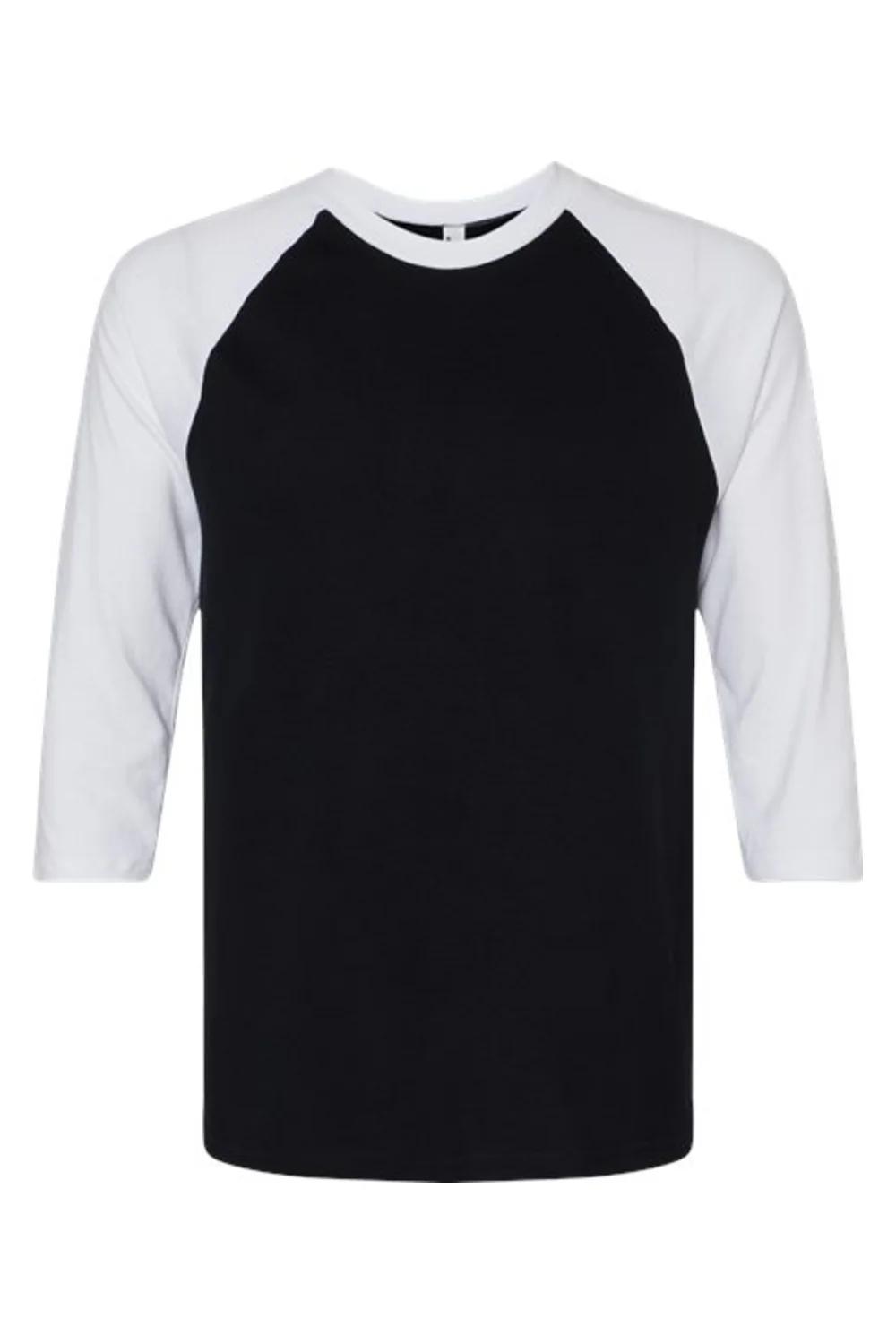 American Apparel CVC Three-Quarter Sleeve Tee